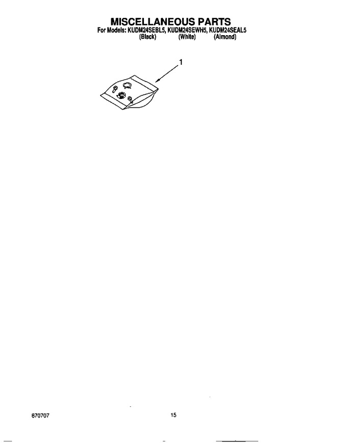 Diagram for KUDM24SEWH5