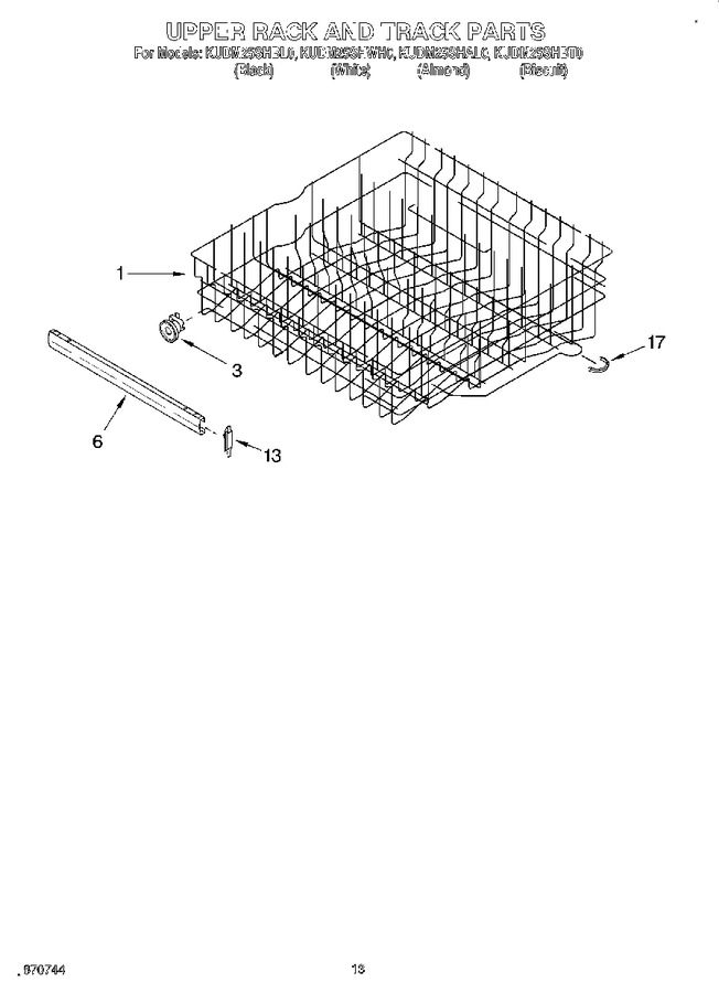 Diagram for KUDM25SHBT0