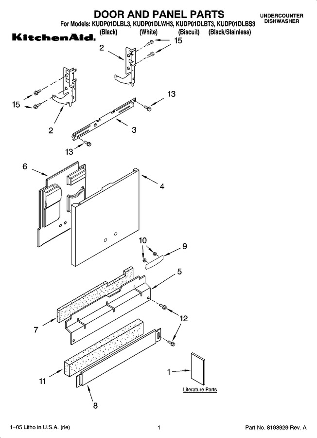 Diagram for KUDP01DLBT3