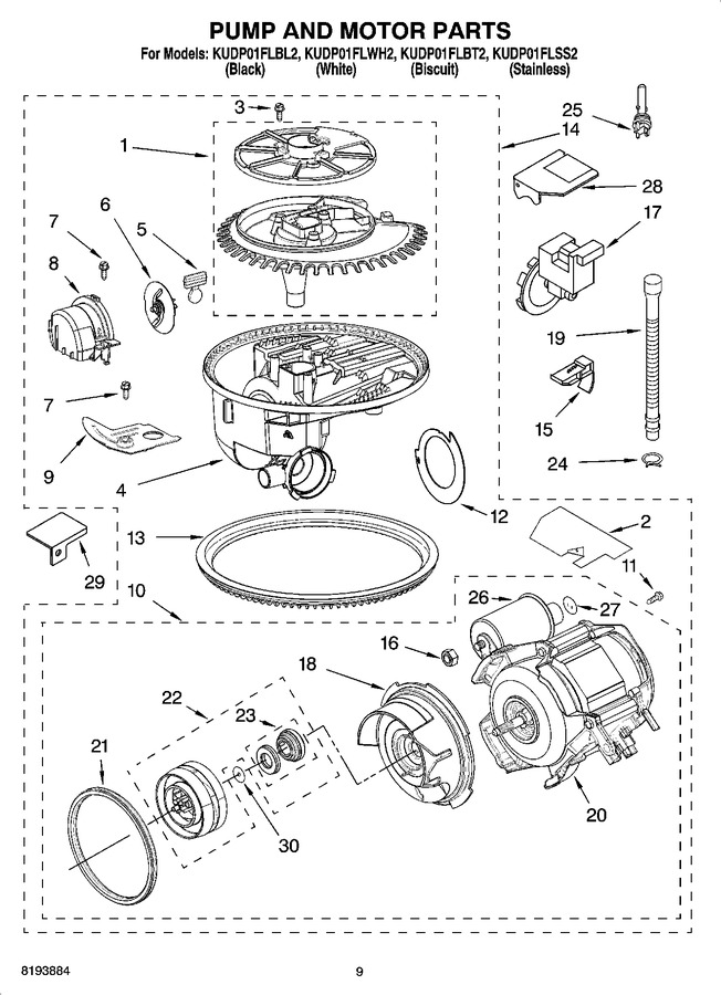 Diagram for KUDP01FLWH2