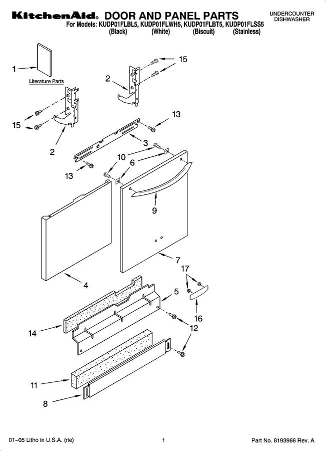 Diagram for KUDP01FLWH5