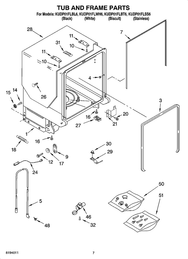 Diagram for KUDP01FLBL6