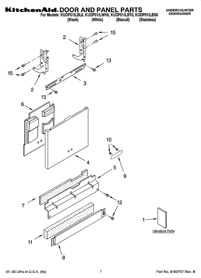 Diagram for KUDP01ILBL0