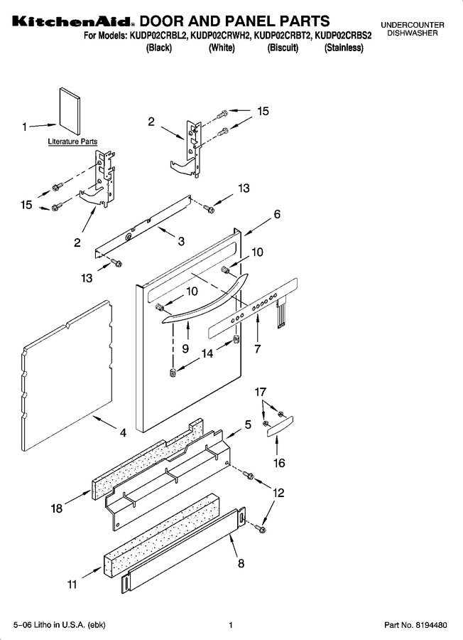 Diagram for KUDP02CRBL2