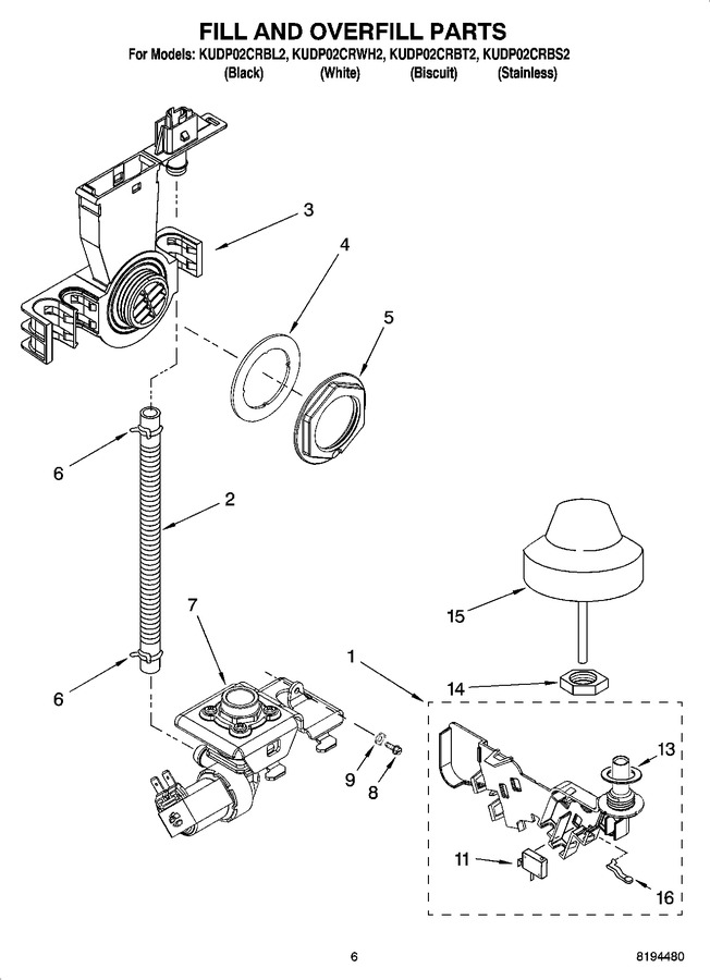 Diagram for KUDP02CRBL2