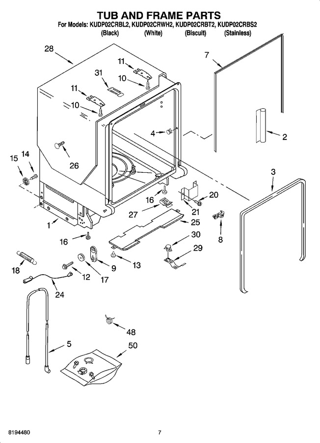 Diagram for KUDP02CRWH2