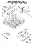 Diagram for 09 - Upper Rack And Track Parts