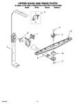 Diagram for 10 - Upper Wash And Rinse Parts