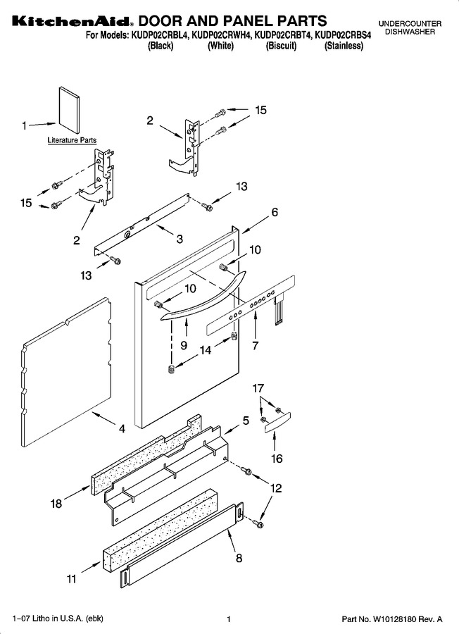 Diagram for KUDP02CRBL4