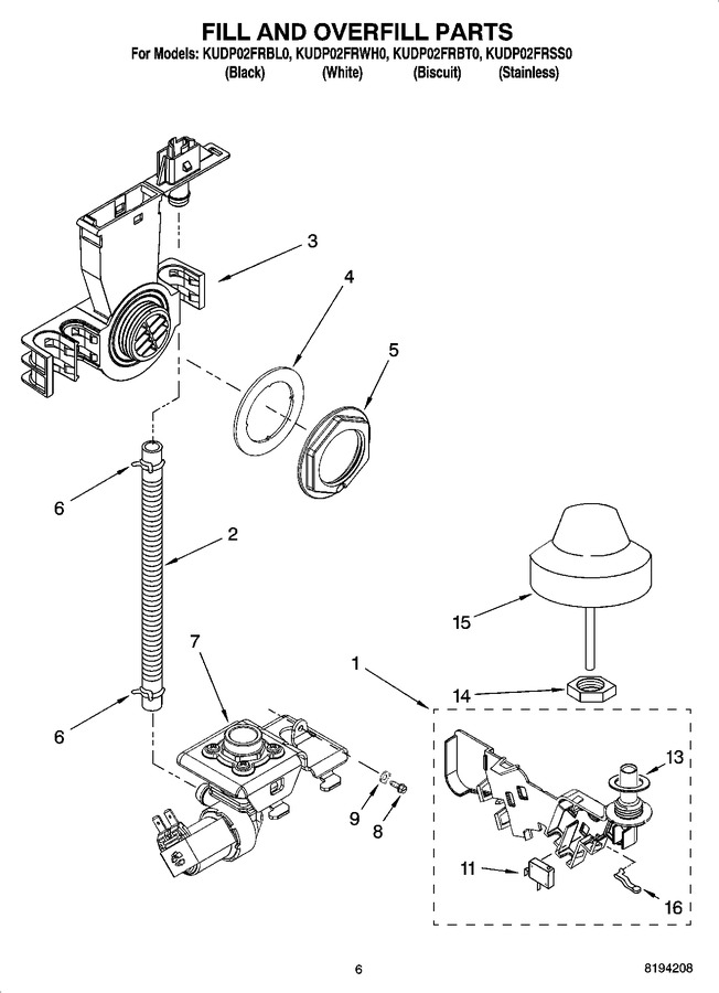 Diagram for KUDP02FRWH0