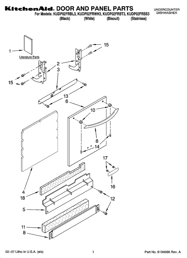 Diagram for KUDP02FRWH3