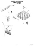 Diagram for 11 - Lower Rack Parts, Optional Parts (not Included)