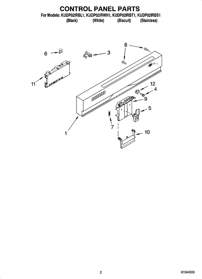 Diagram for KUDP02IRWH1