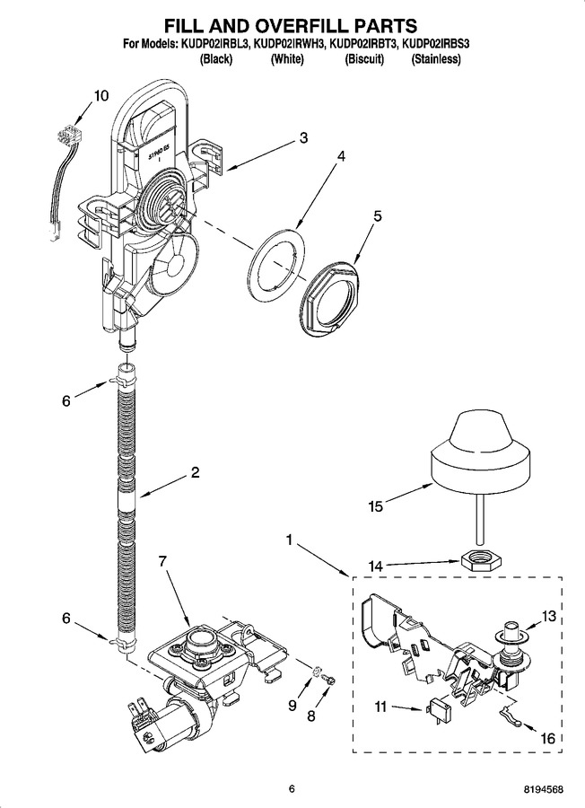 Diagram for KUDP02IRBT3