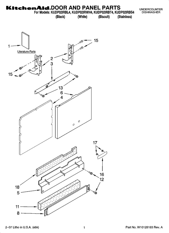 Diagram for KUDP02IRBL4
