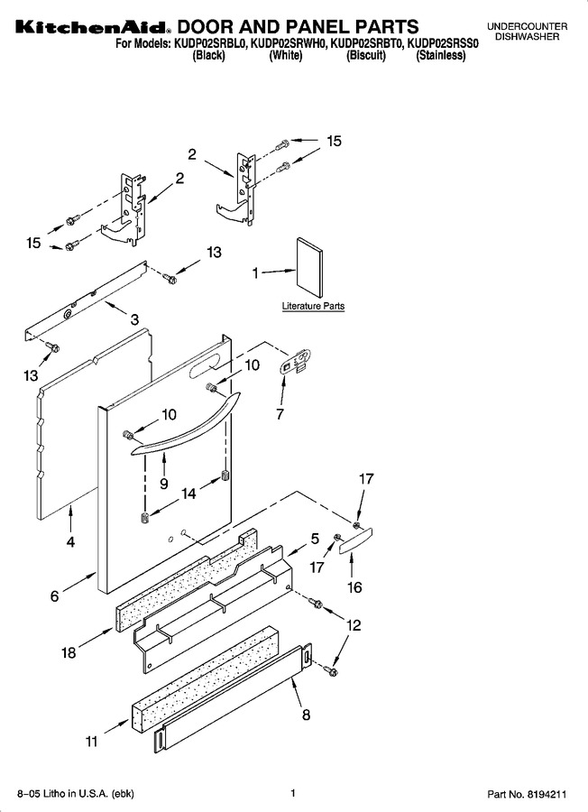 Diagram for KUDP02SRWH0