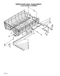 Diagram for 11 - Upper Rack And Track