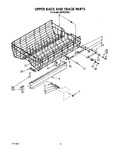 Diagram for 11 - Upper Rack And Track