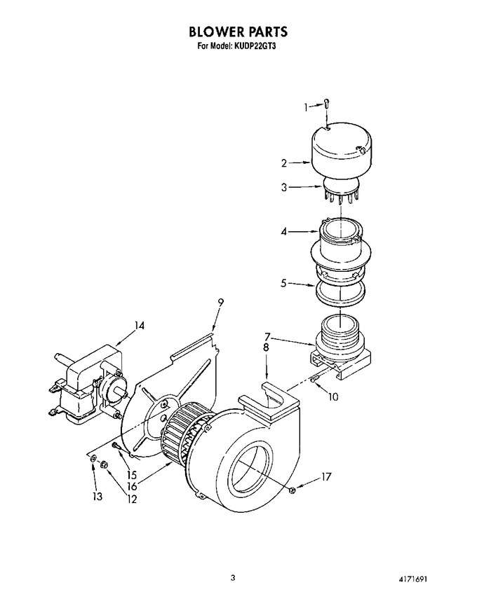 Diagram for KUDP22GT3