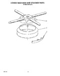 Diagram for 06 - Lower Washarm And Strainer
