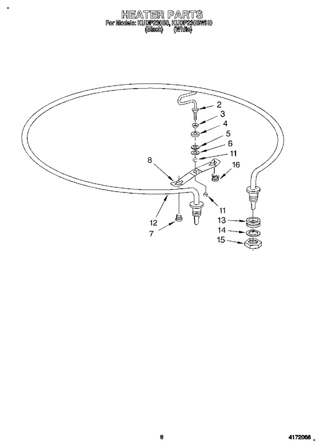 Diagram for KUDP230BWH0