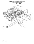 Diagram for 10 - Upper Rack And Track