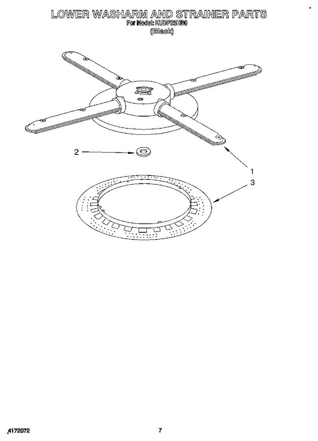 Diagram for KUDP23HB0