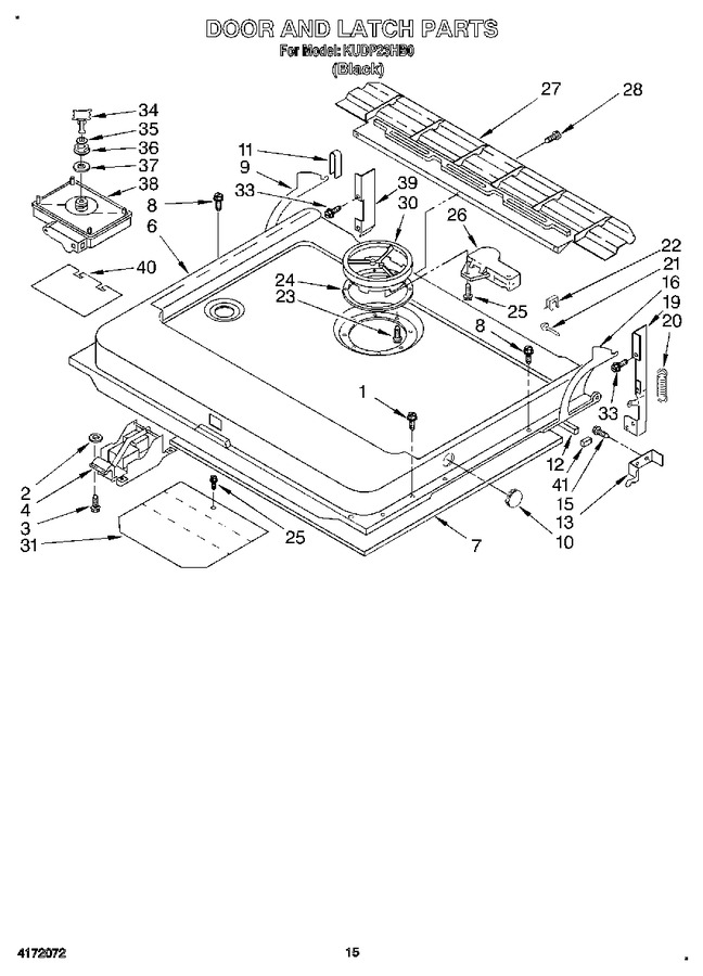 Diagram for KUDP23HB0