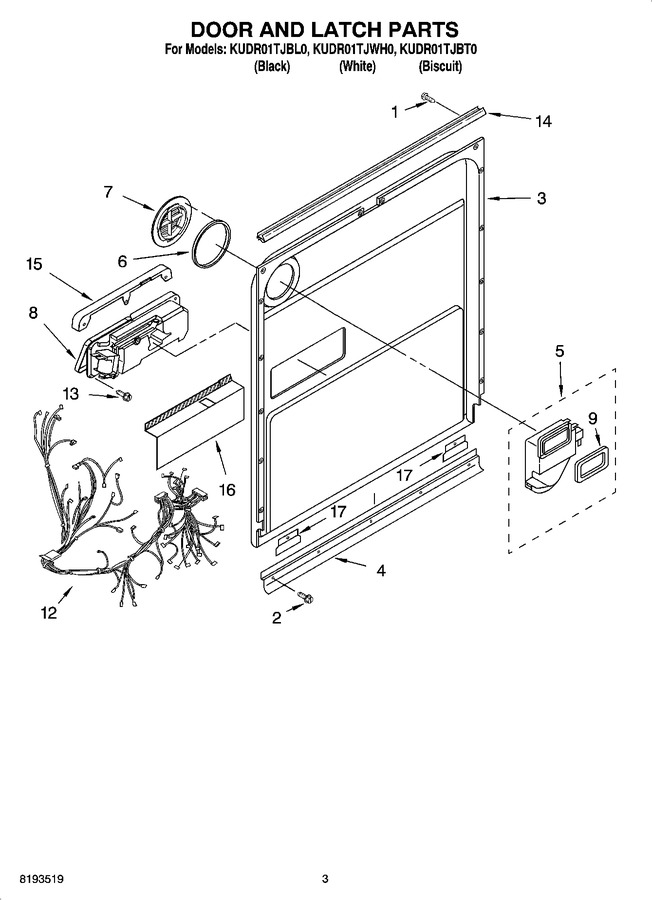 Diagram for KUDR01TJBL0