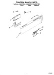 Diagram for 02 - Control Panel Parts