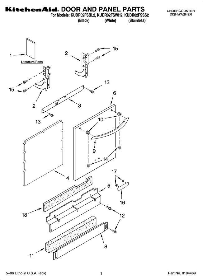 Diagram for KUDR02FSWH2