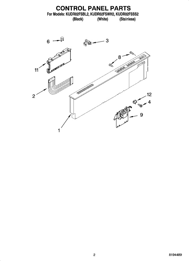 Diagram for KUDR02FSWH2