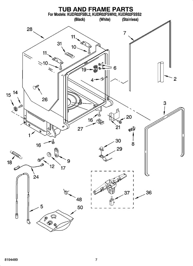 Diagram for KUDR02FSWH2