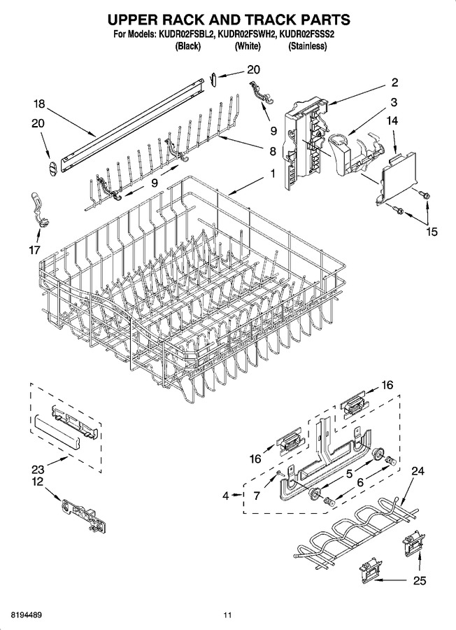 Diagram for KUDR02FSWH2