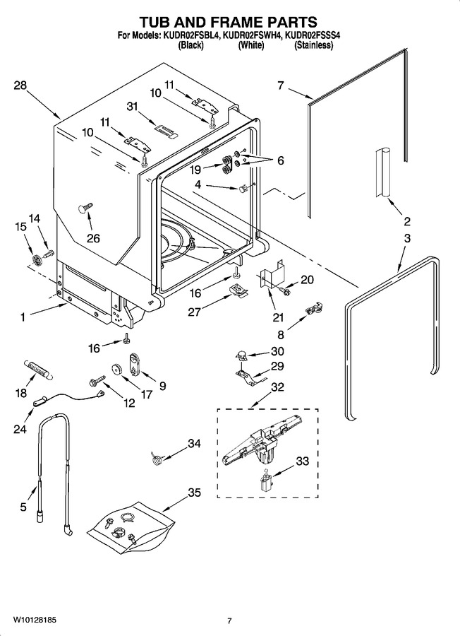Diagram for KUDR02FSWH4
