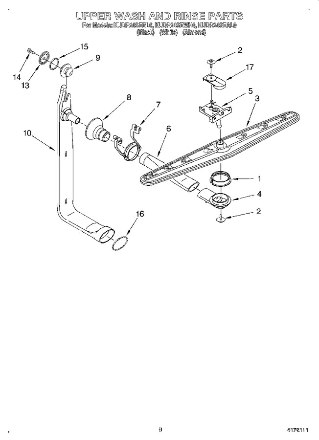 Diagram for KUDR24SEWH0