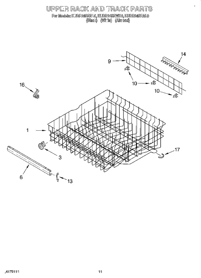 Diagram for KUDR24SEWH0