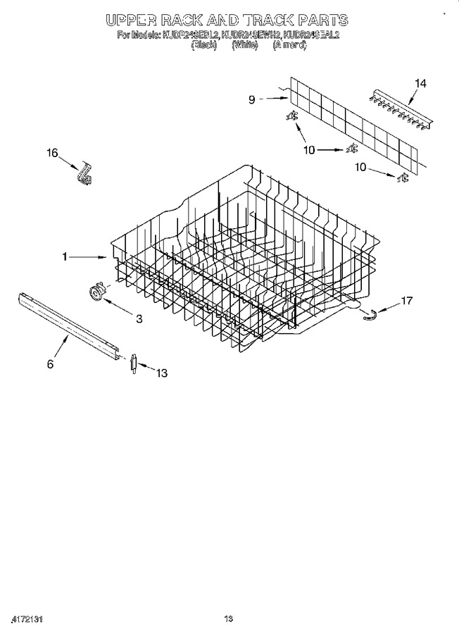 Diagram for KUDR24SEAL2