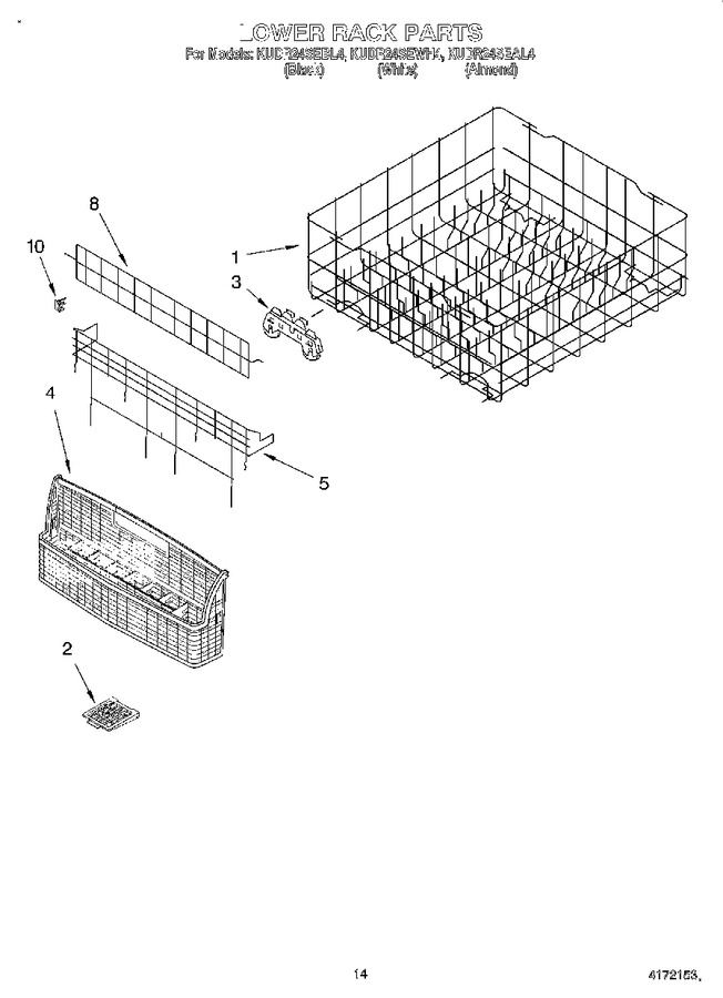Diagram for KUDR24SEBL4