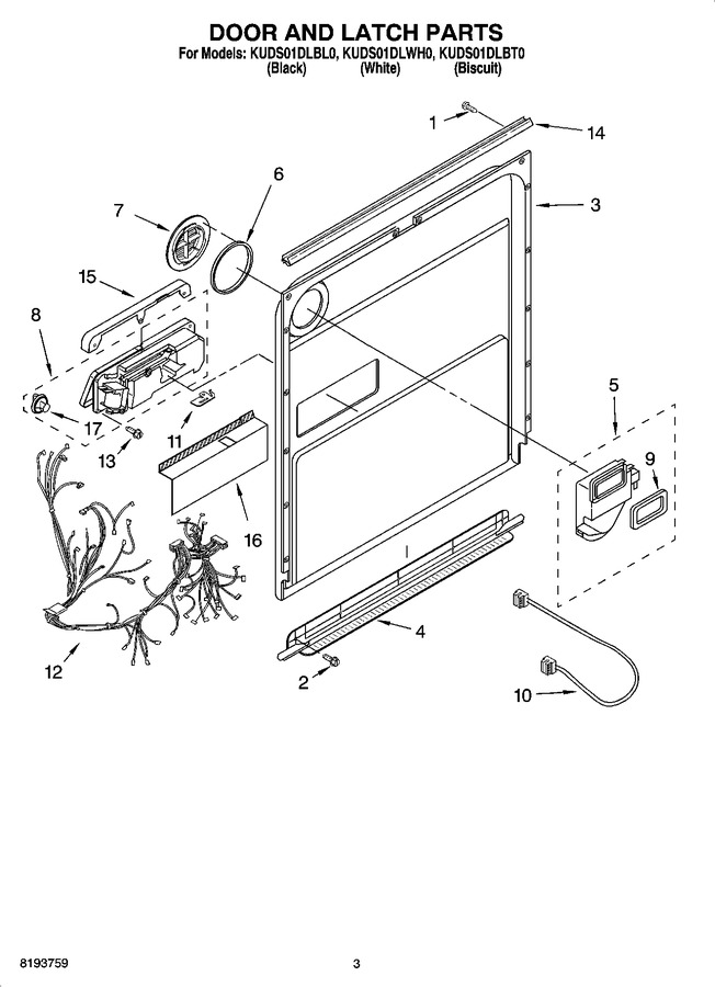 Diagram for KUDS01DLWH0