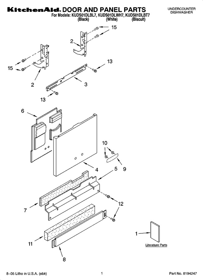 Diagram for KUDS01DLBT7
