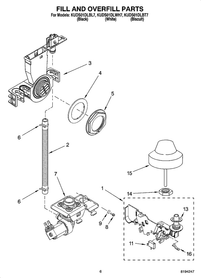 Diagram for KUDS01DLBT7