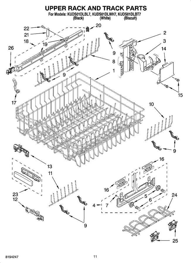 Diagram for KUDS01DLBT7
