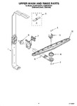 Diagram for 11 - Upper Wash And Rinse Parts