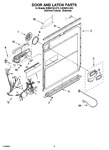 Diagram for 03 - Door And Latch Parts
