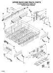Diagram for 09 - Upper Rack And Track Parts