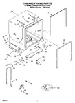 Diagram for 07 - Tub And Frame Parts
