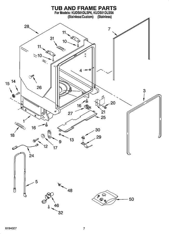 Diagram for KUDS01DLSP6
