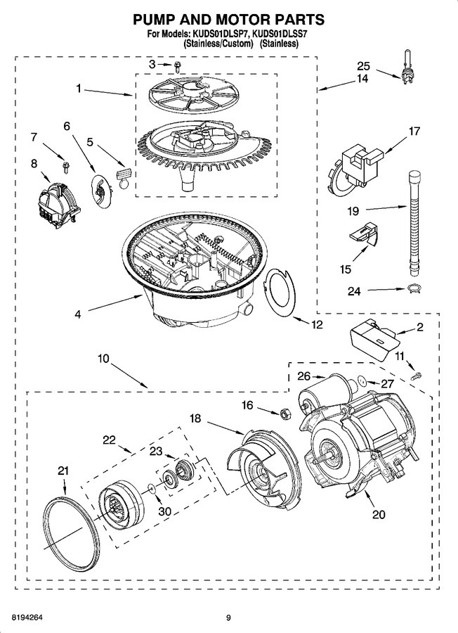Diagram for KUDS01DLSS7