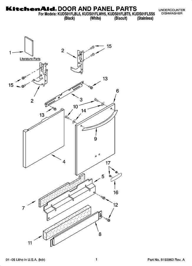 Diagram for KUDS01FLWH5